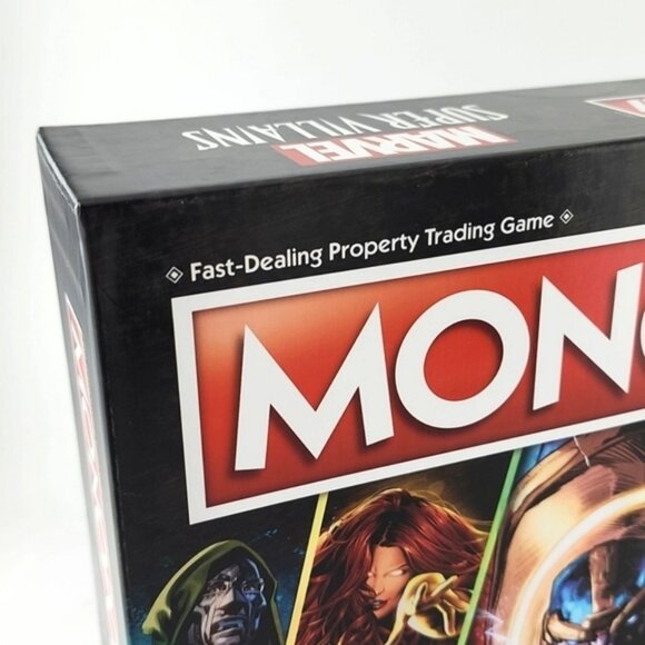 Hasbro Monopoly Marvel Super Villains  Board Strategy Game 8+ Yrs - Picture 6 of 15